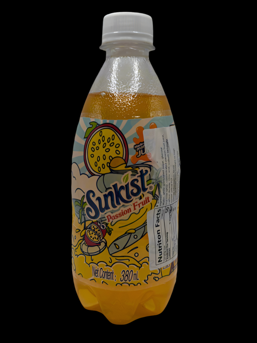 Sunkist Passionfruit Soda (China)