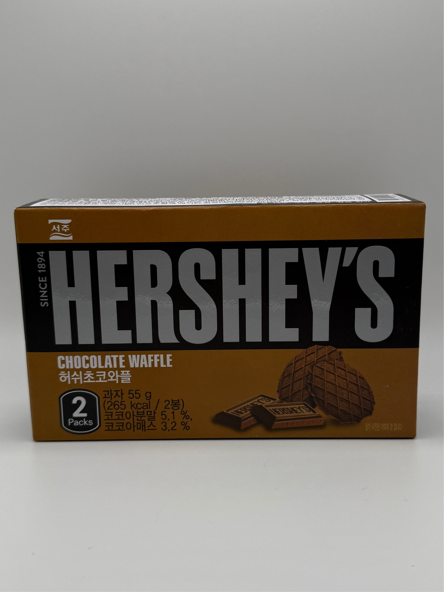 Hersheys Chocolate Waffle Cookie (Korea)