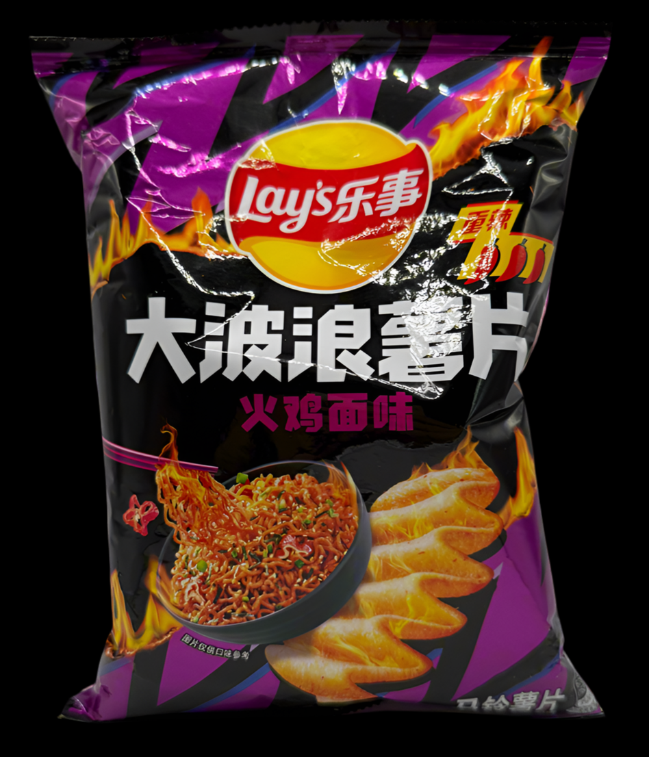 Lays Buldak Spicy Chicken Ramen (China)