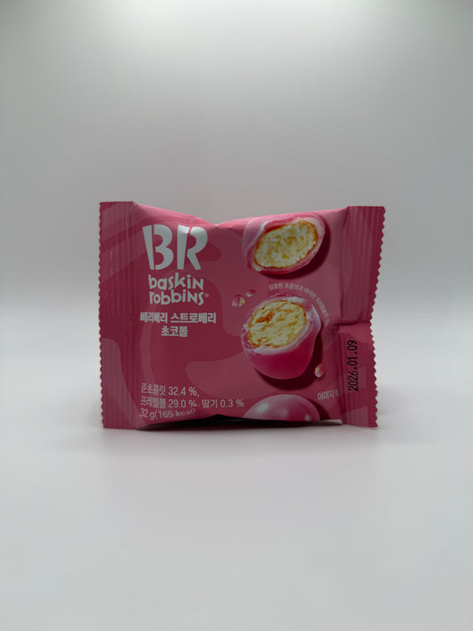 Baskin Robbins Very Berry Choco Balls (Korea)